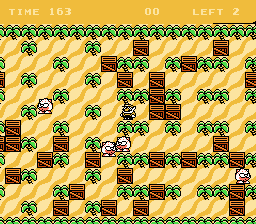 Wario Blast - Pillage and Plunder on Rice Beach Screenshot 1